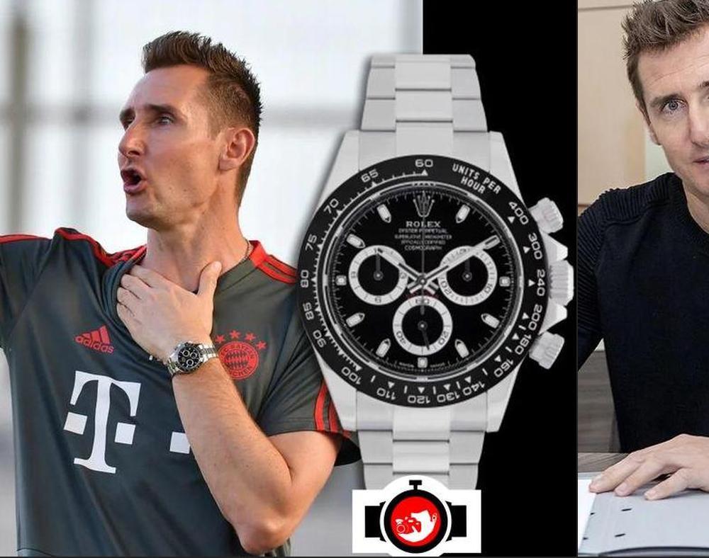 Miroslav Klose's Impressive Rolex Watch Collection